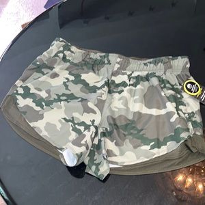 Athletic Works Core Running Shorts Olive Green